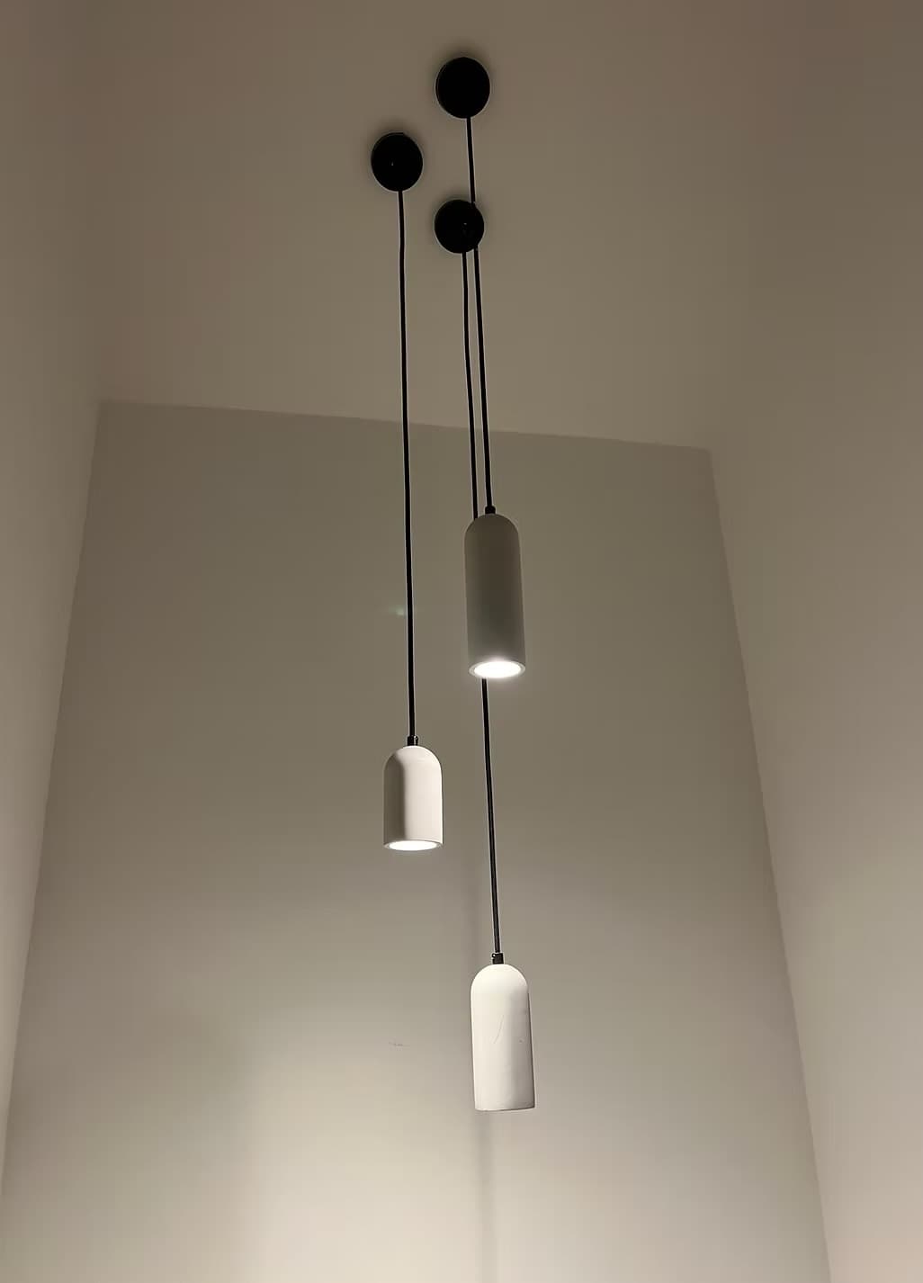Professional pendant light installation by GES electricians in Dublin